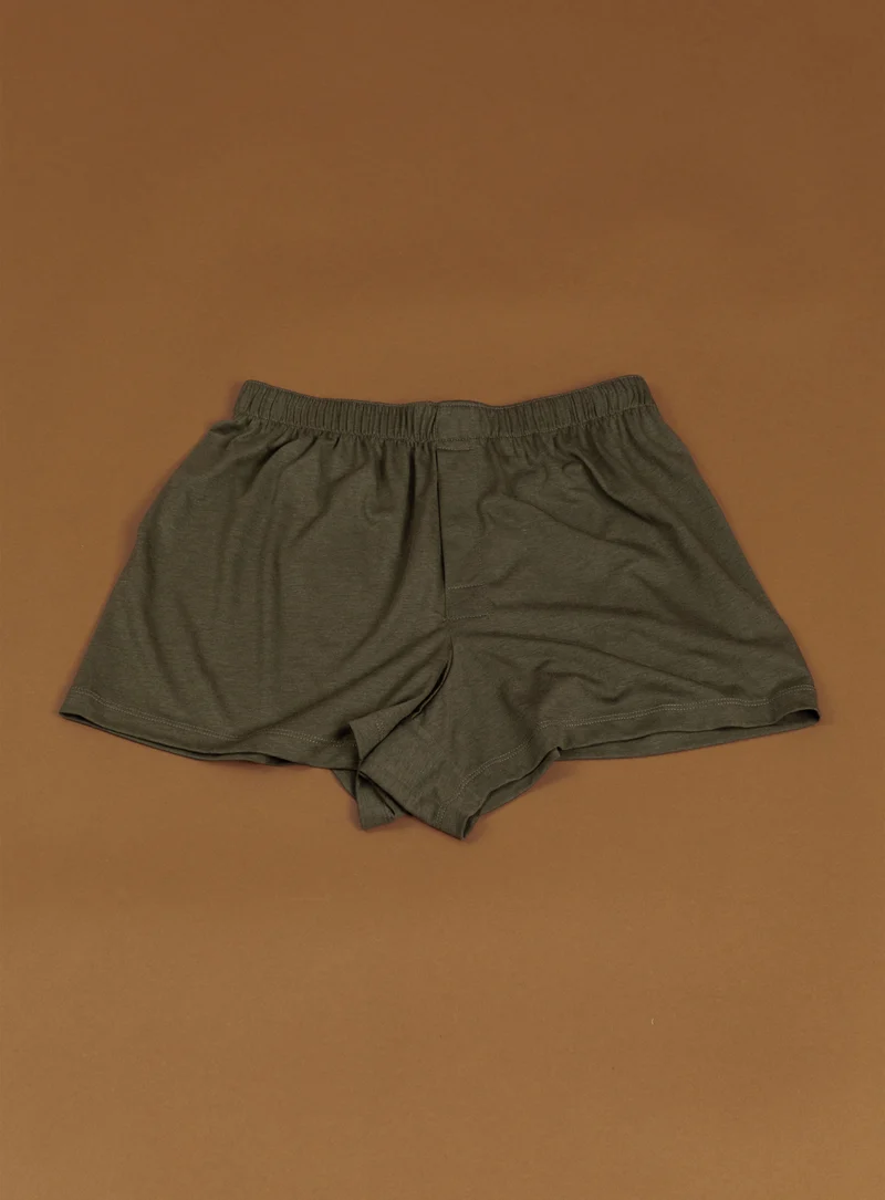 Underwear in Olive Eucalyptus & Cotton
