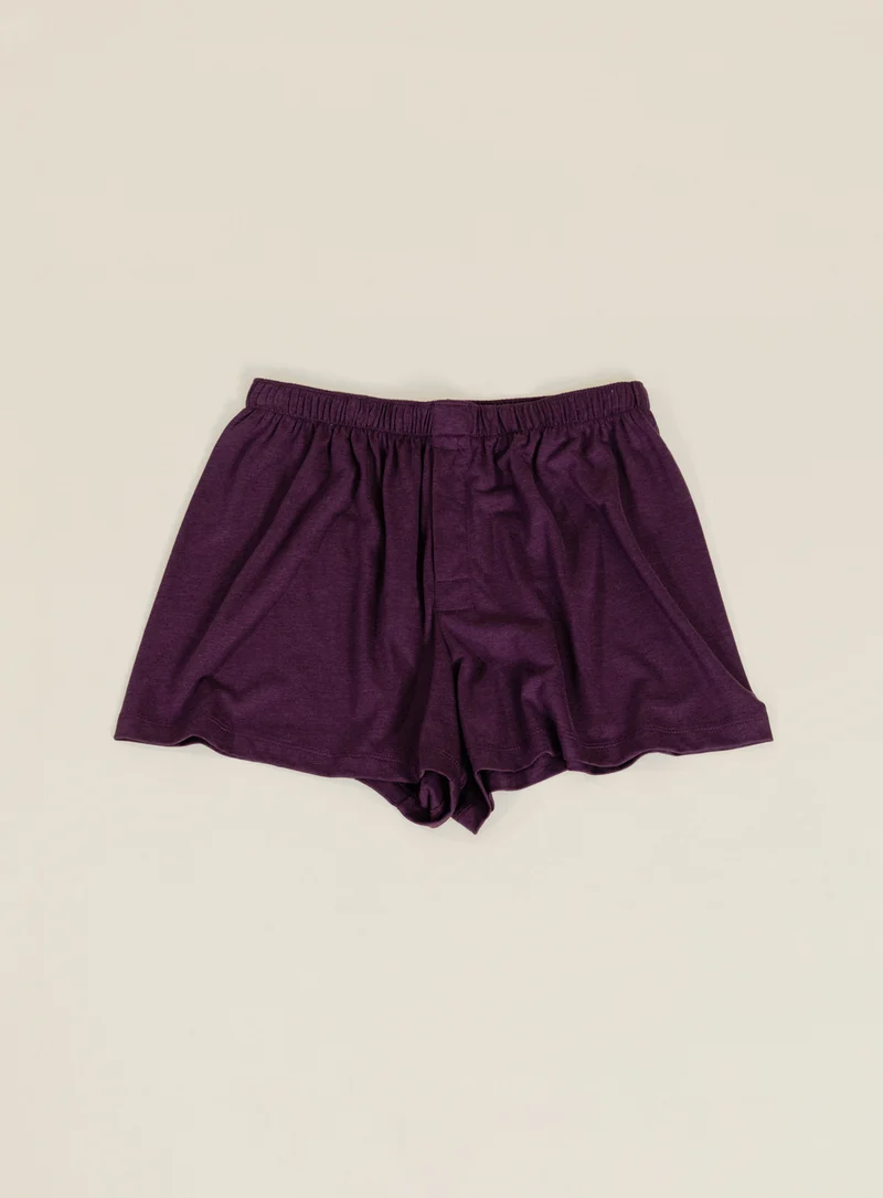 Underwear in Eggplant Eucalyptus & Cotton