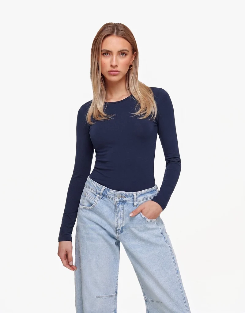 Navy Basic LS - Top