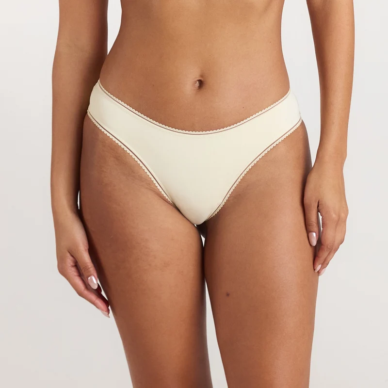 Comfort Brazilian Briefs - Latte