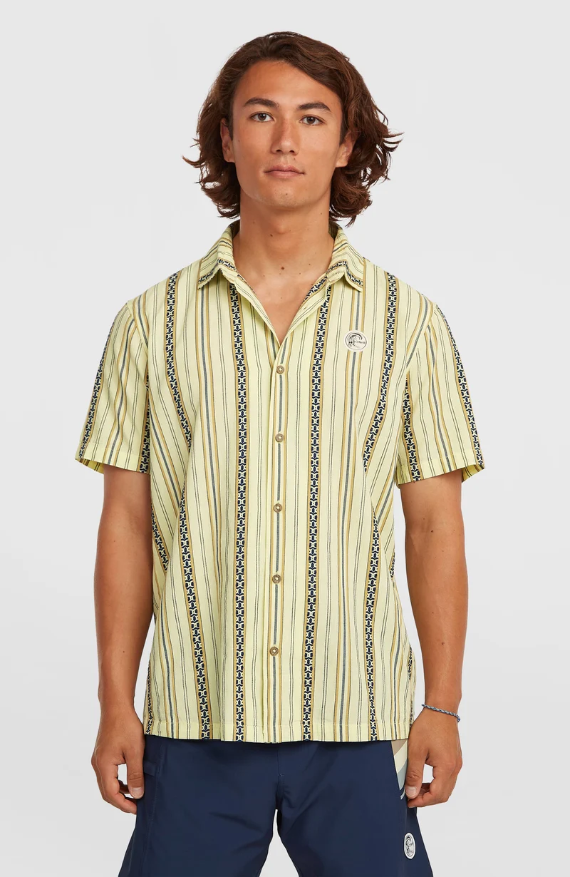 O'Riginals Jacquard overhemd | Yellow Originals Jstripe