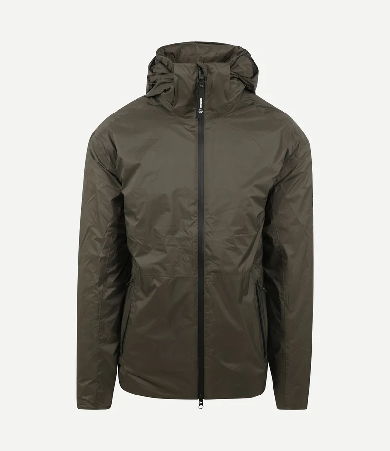Transition jacket donkergroen