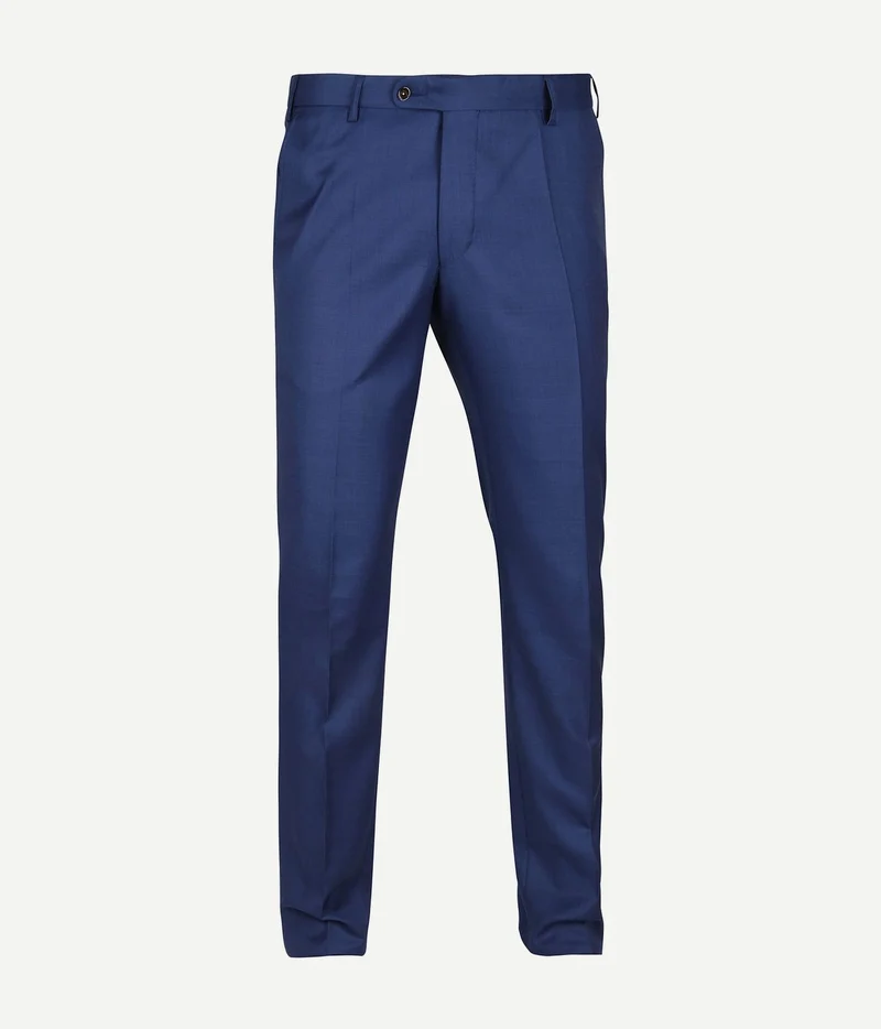 Suitable pantalon evans wol blauw