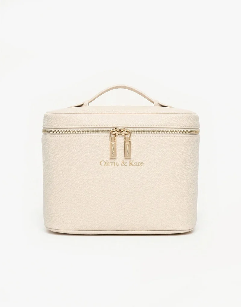 Beige Grote Make-Up - Tas