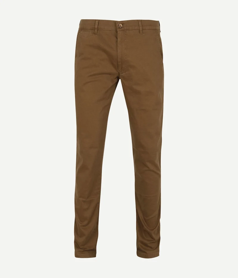 Suitable chino Plato bruin
