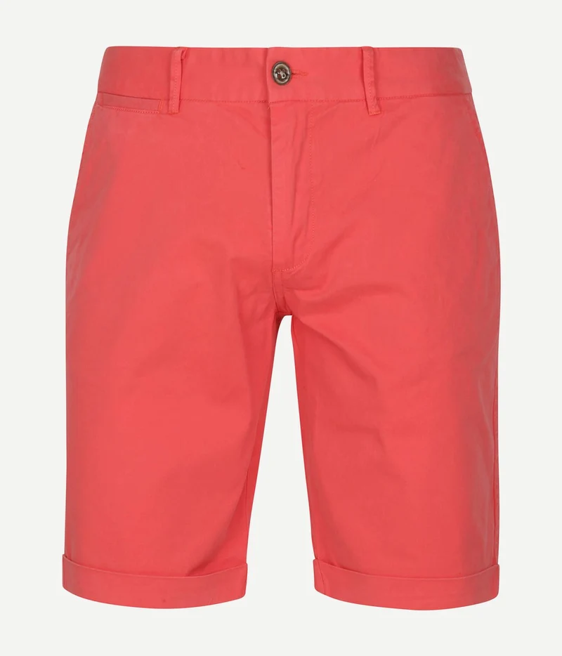 Suitable short chino arend koraal rood