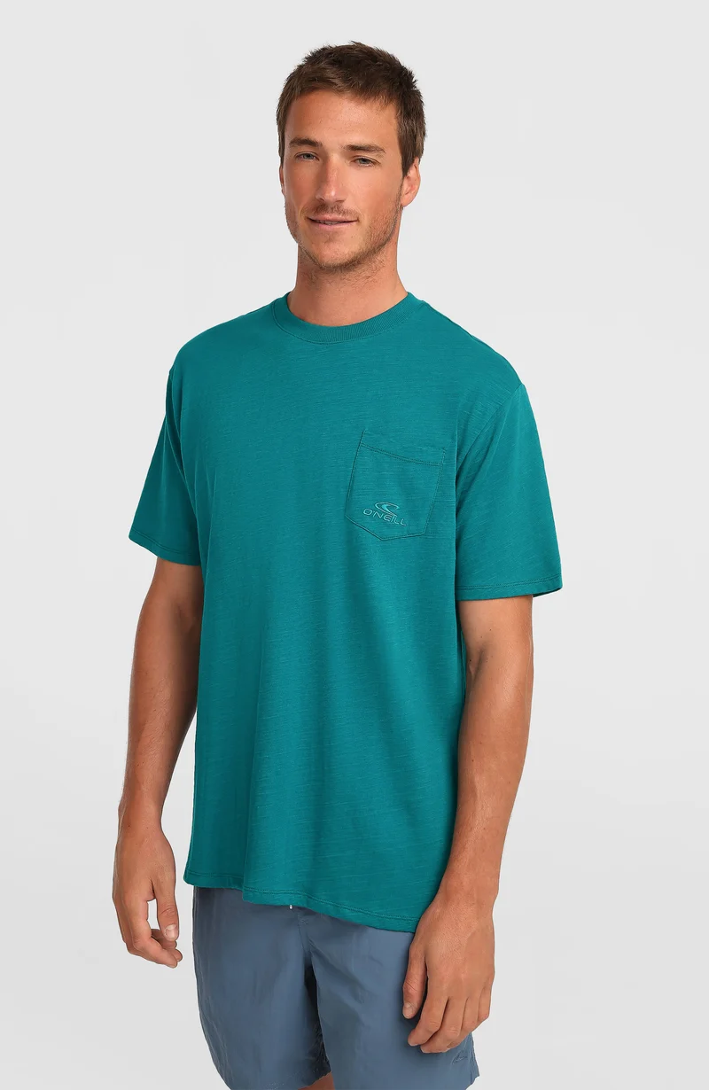 O'Neill Slub Chest Pocket T-shirt | Botanical Heat