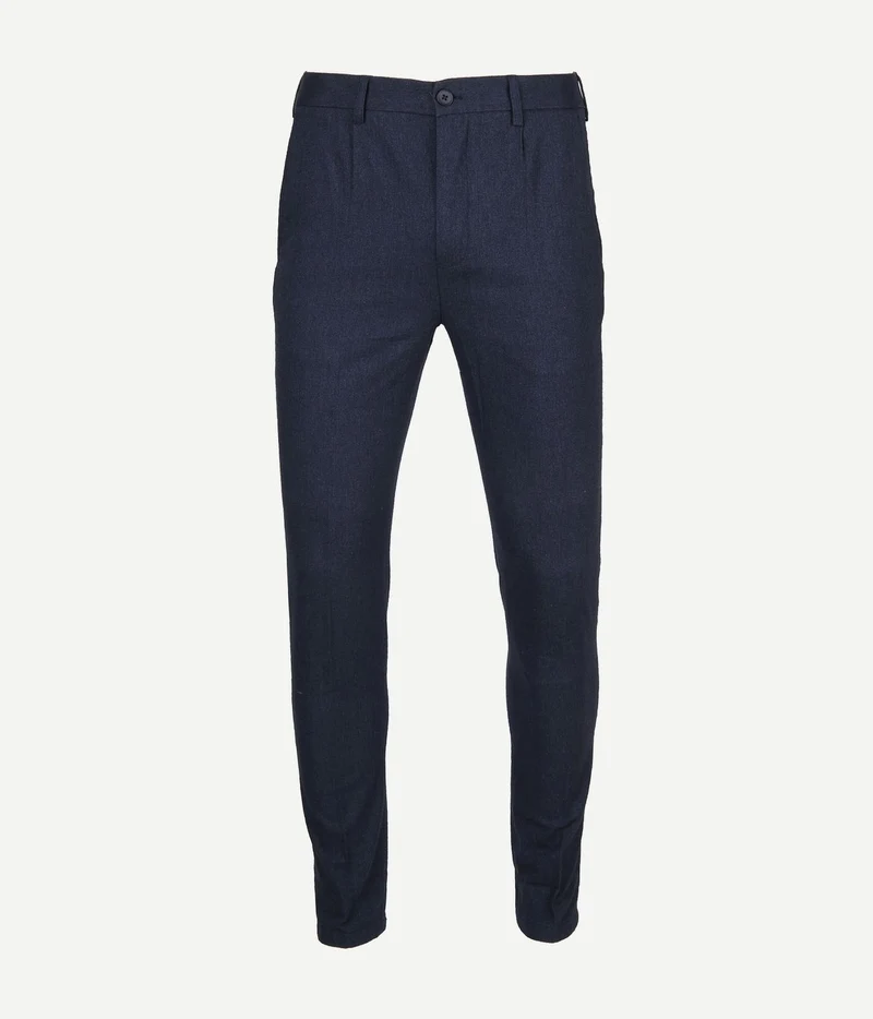 Suitable pantalon travis donkerblauw