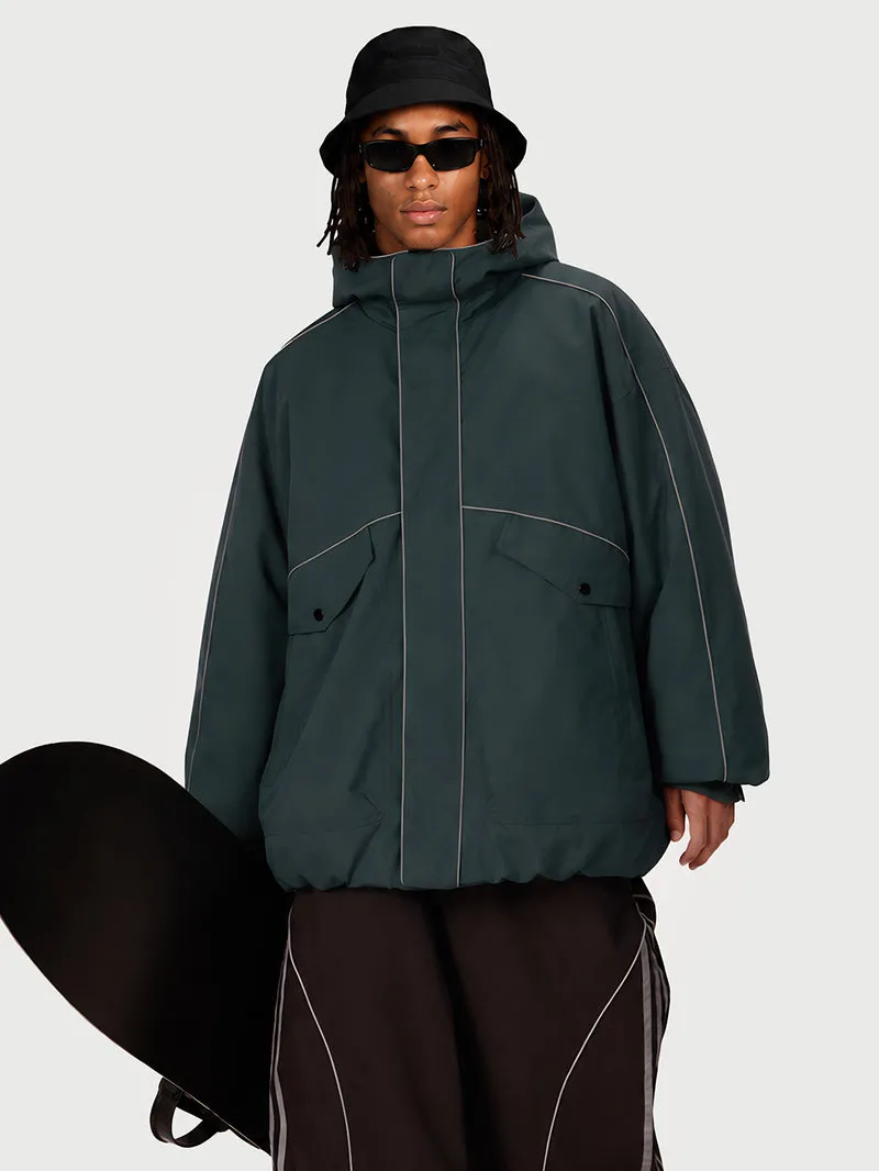 Men's UrbanCraft Reflective Utility Snow Jacket – Workwear Street Fit