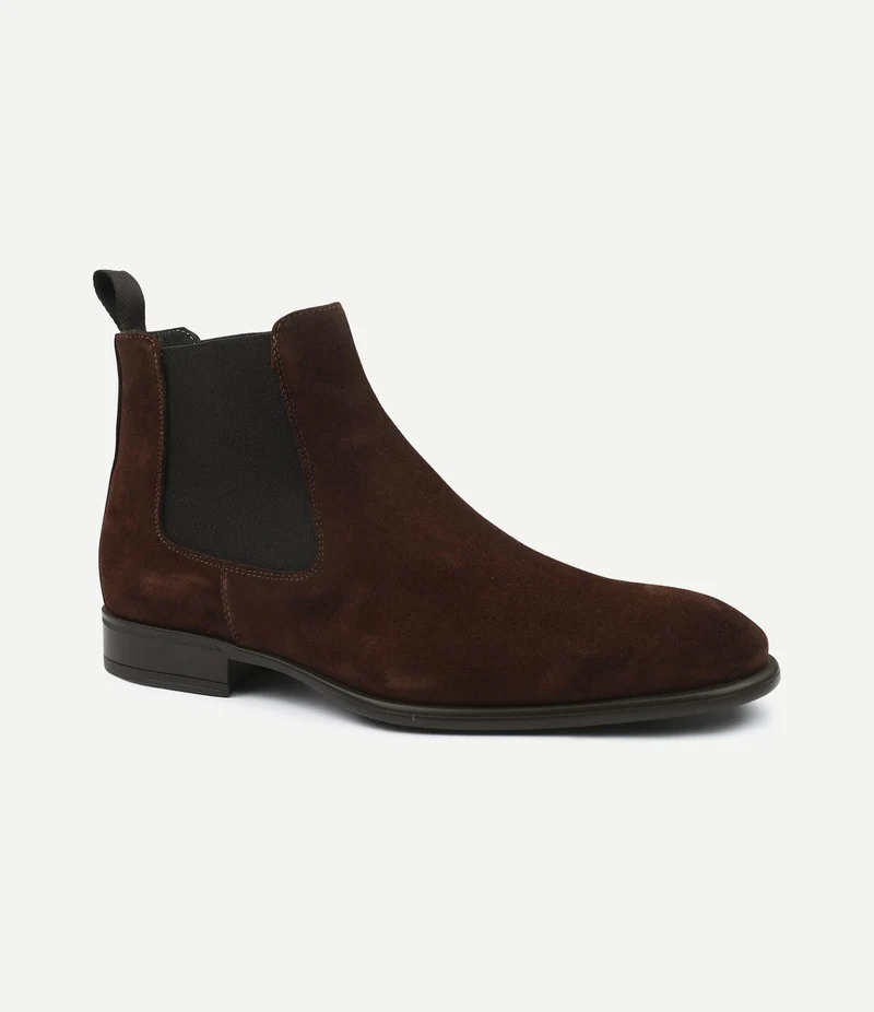 Boy chelsea boots bruin