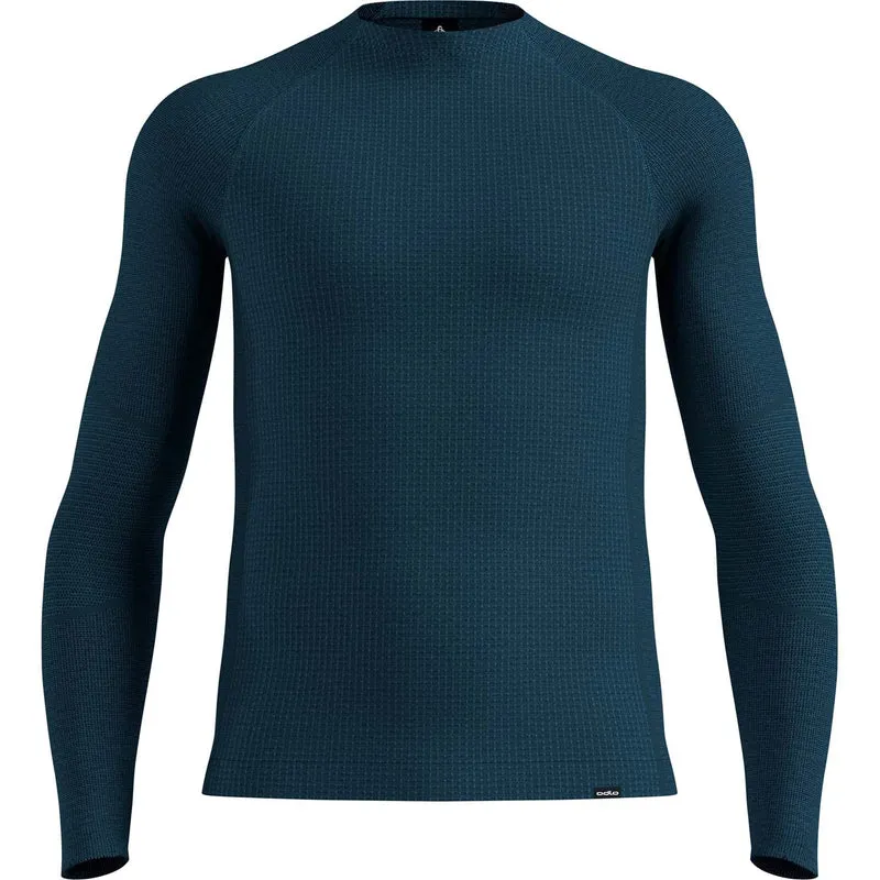 performance wool base layer seamless shirt
