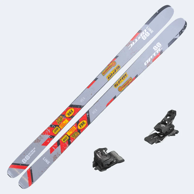 2026 Line Optic 88 Skis with Tyrolia Attack 14 GW Bindings