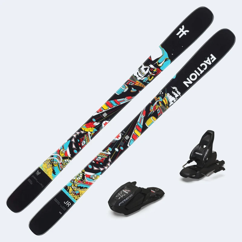 2026 Faction Prodigy Jr Skis with Marker Free 7 GW Bindings
