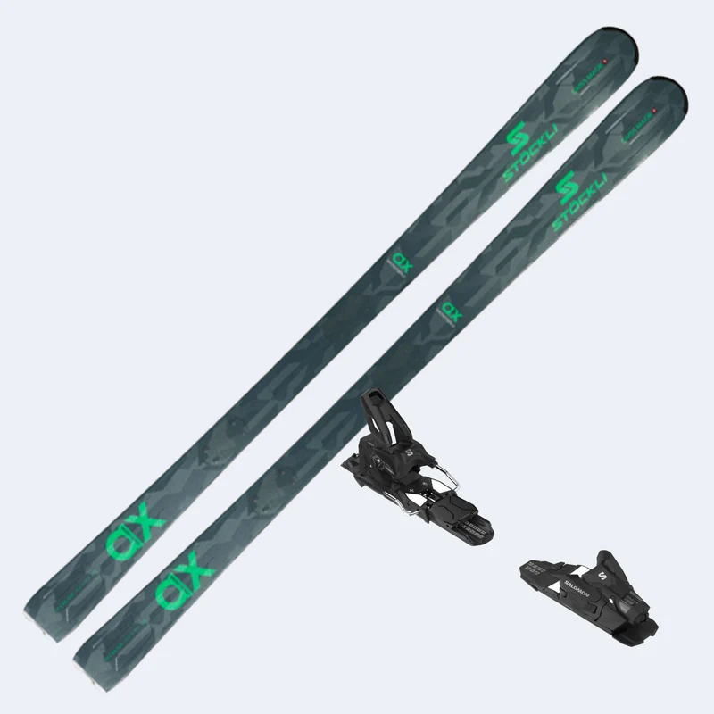 2026 Stockli Montero AX Demo Skis W/ Strive 13 Demo Bindings