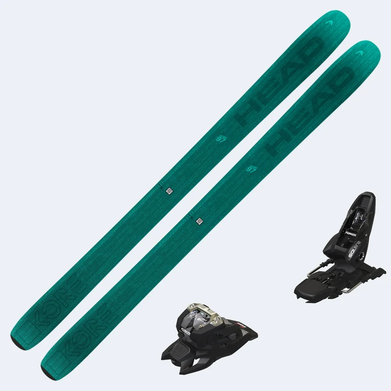 2025 Head Kore 97 Women's Skis with Marker Squire 11 Bindings