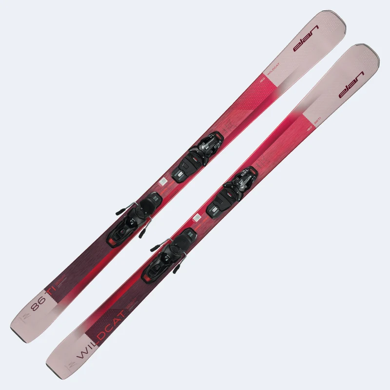2027 Elan Wildcat 86 TI Skis W/ ELX 11 Bindings