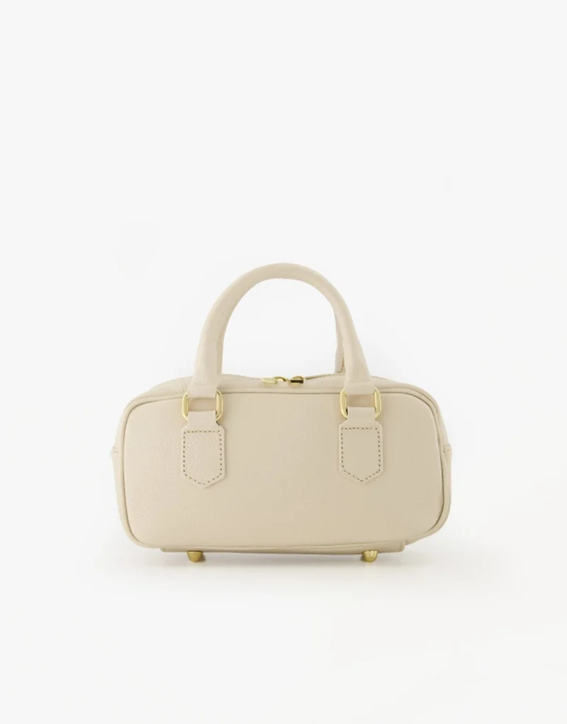 Beige Kleine Ovale - Tas