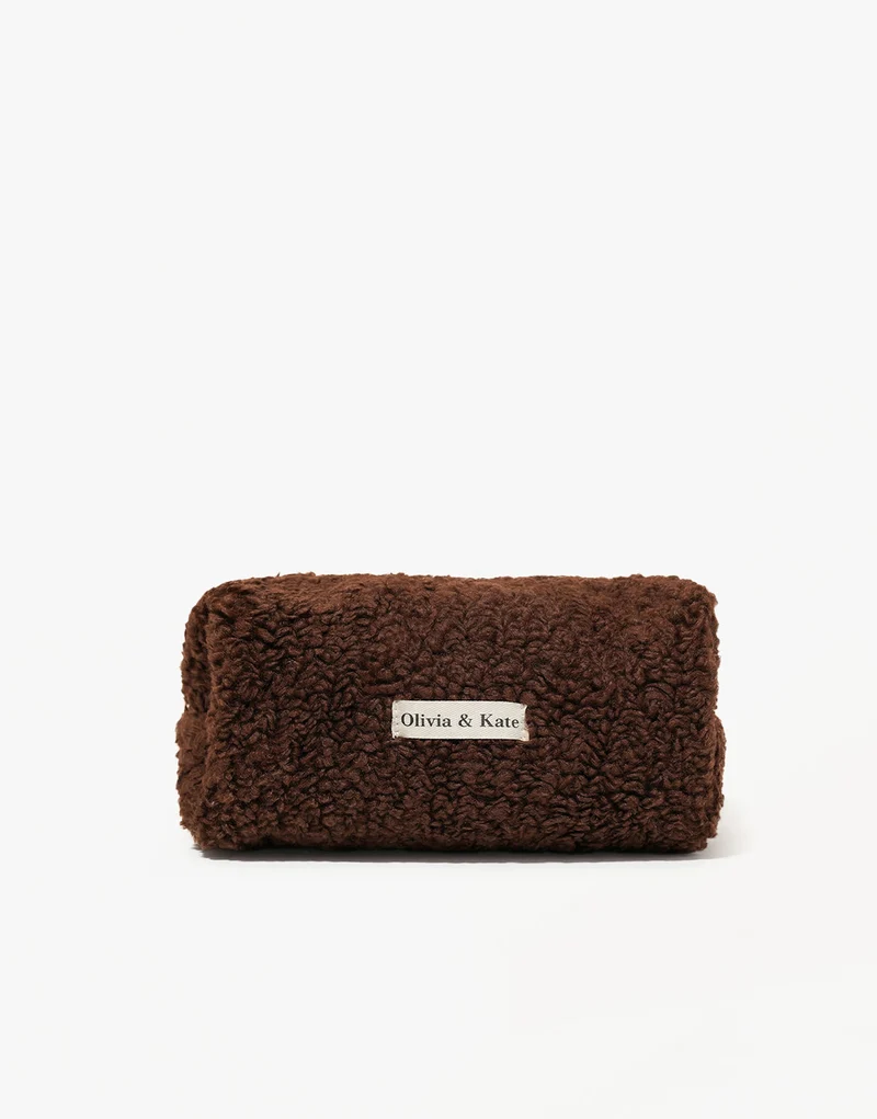 Bruine Teddy Make - up - Tas