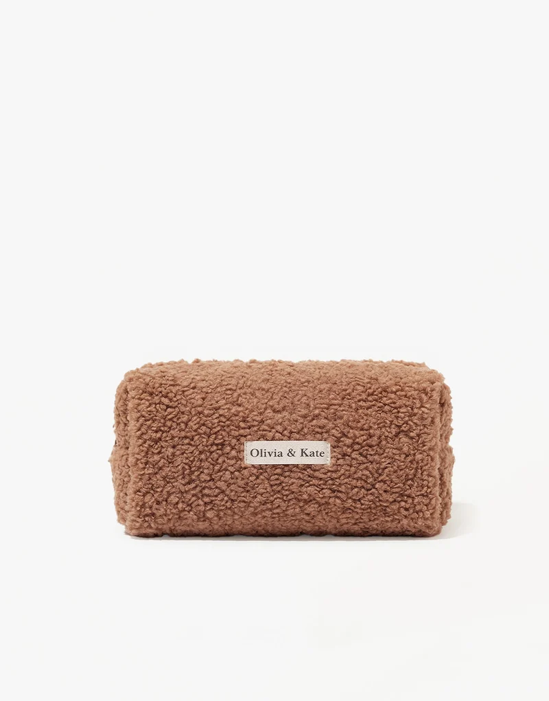 Taupe Teddy Make-up - Tas