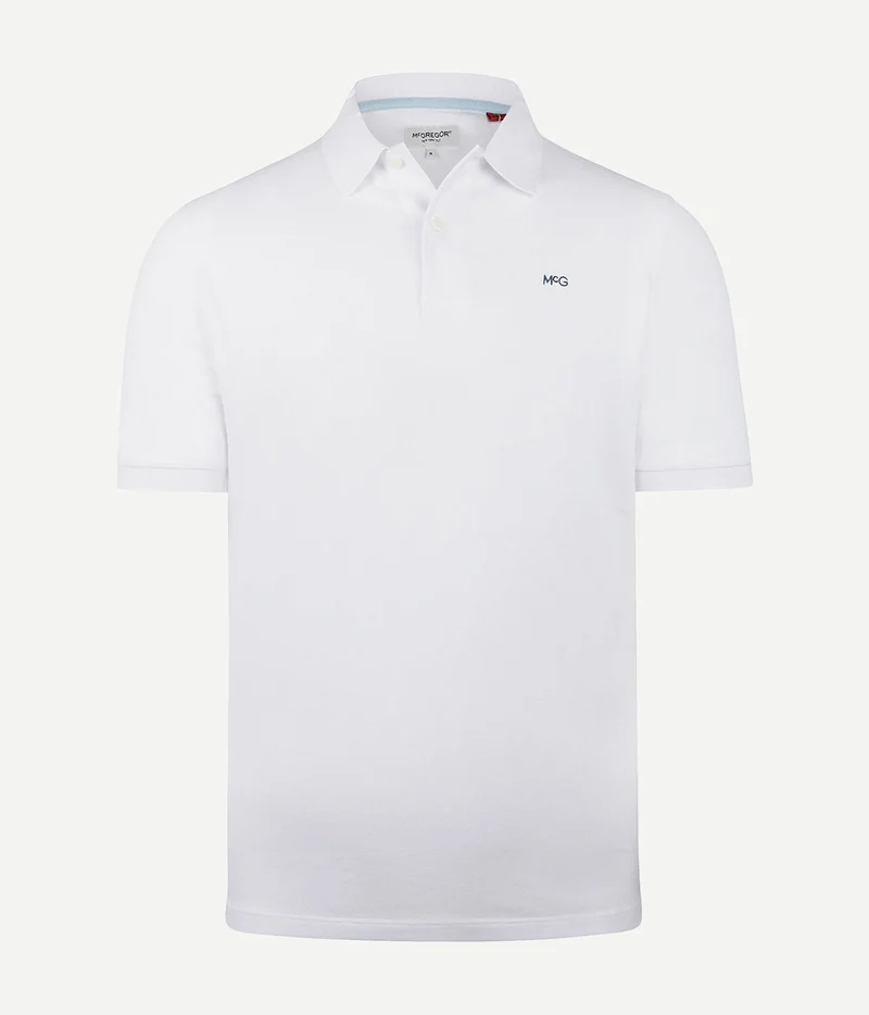 McGregor classic poloshirt wit | Regular-fit