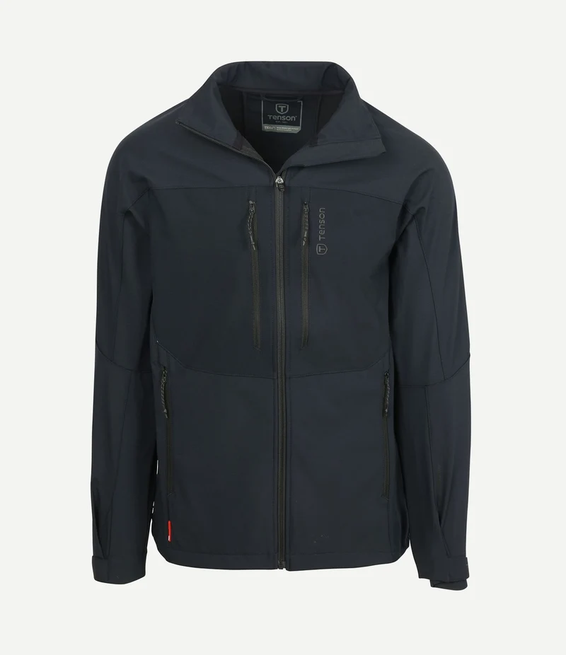 Softshell jack zwart