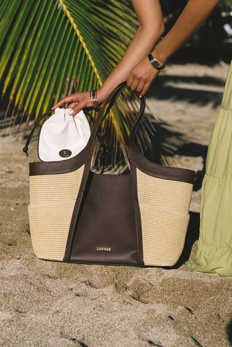 Romy Tote Bag - Chocolade
