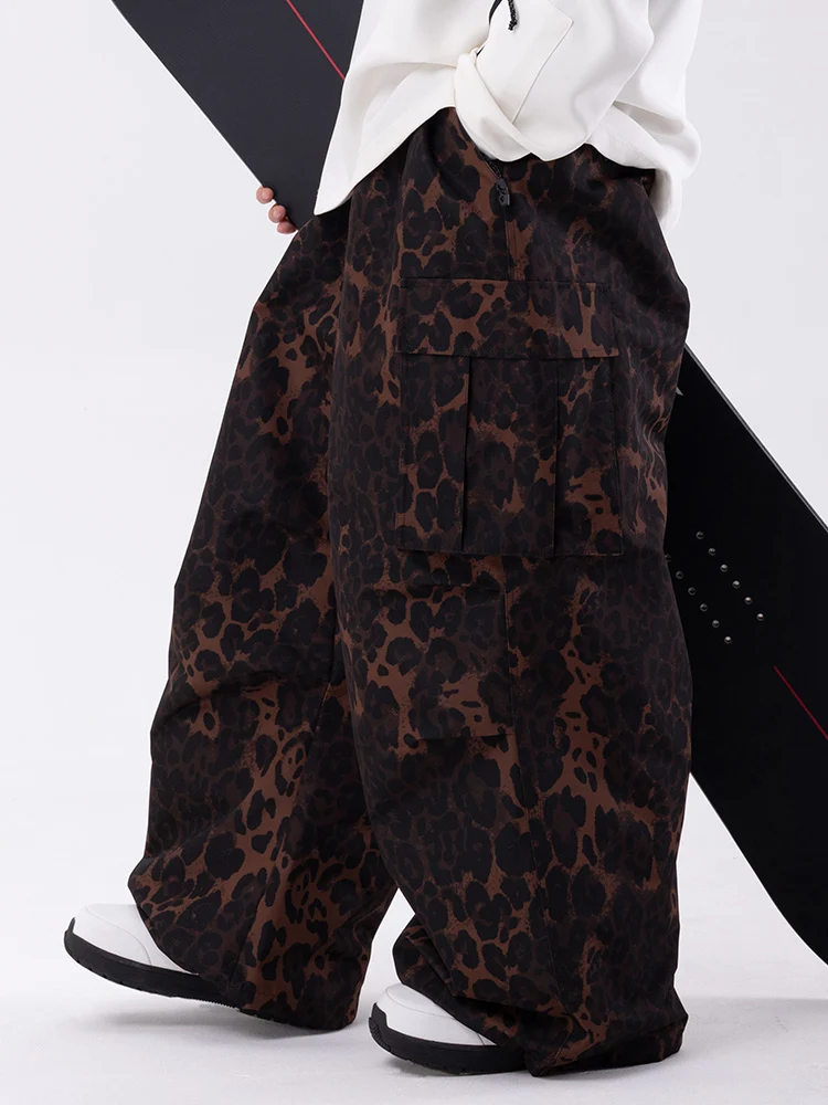 Men's Mountain Chill Freestyle Prime Baggy Leopard Snowboard Pants