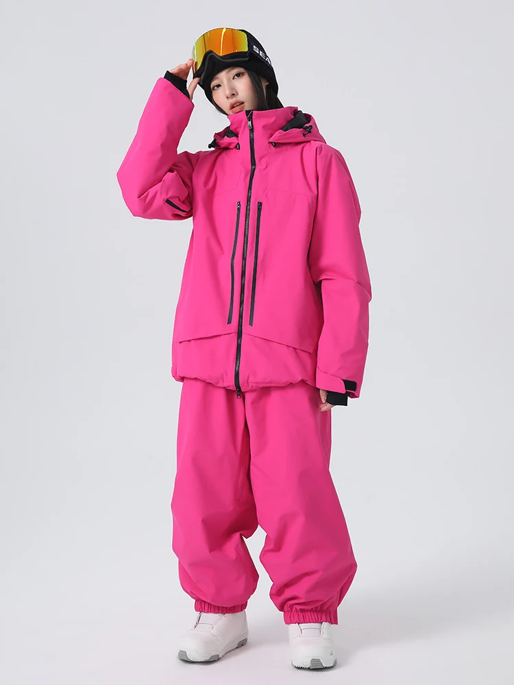 Women's Searipe Unisex Ridge Master Mountain Freerider Baggy Snow Suit