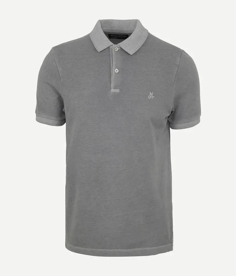 Marc o'polo poloshirt grijs