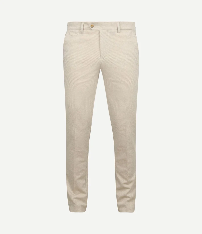 Das pantalon houndstooth sand