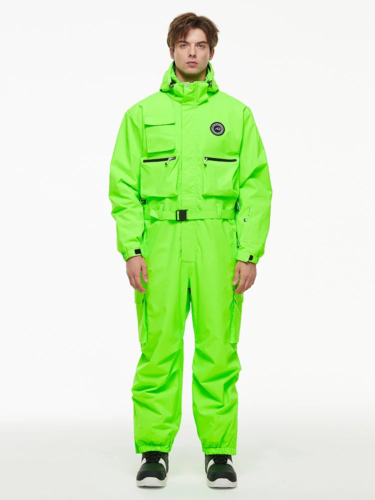 Men's Mountain Storm Chaser All-Weather Unisex Onesie Snow Jumpsuit