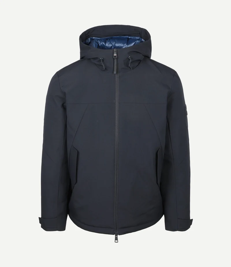 Jas tech padded donkerblauw