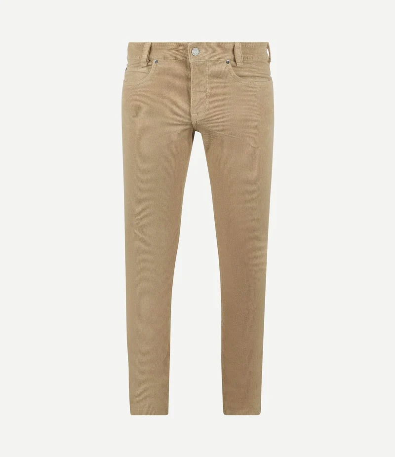 Bill broek corduroy sand