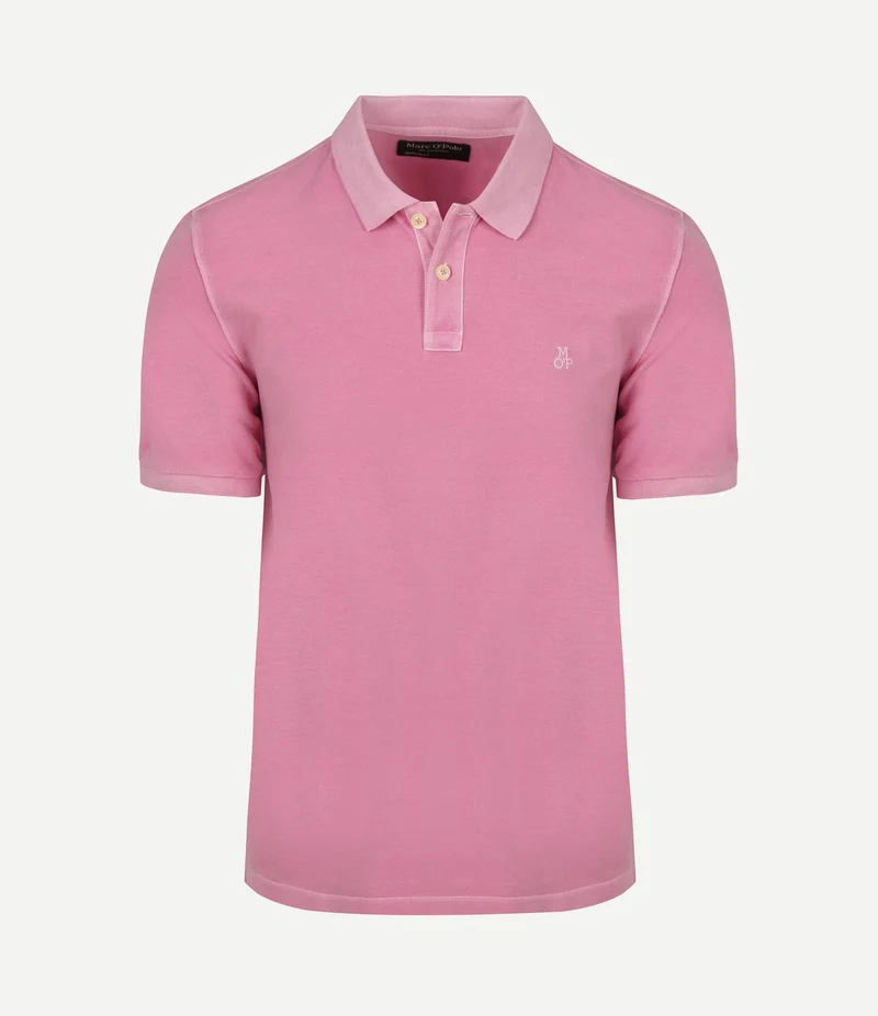 Poloshirt piqué mellow roze