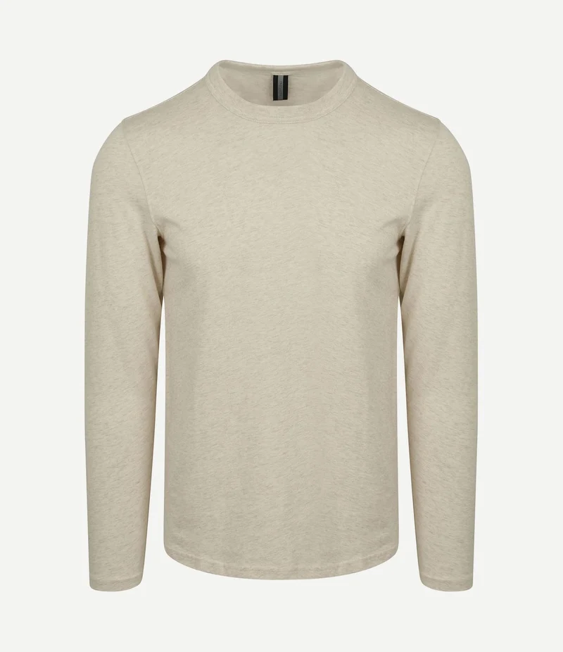 Longsleeve t-shirt ecru