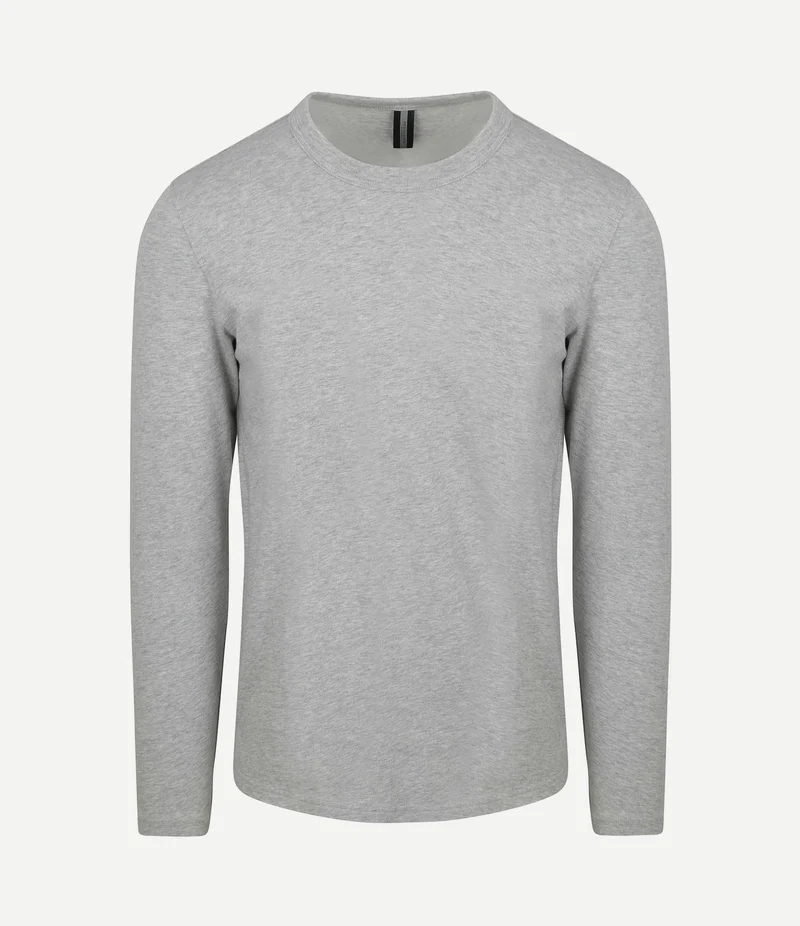 Longsleeve t-shirt grijs
