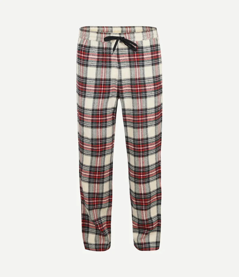 Loungebroek ruit multicolour
