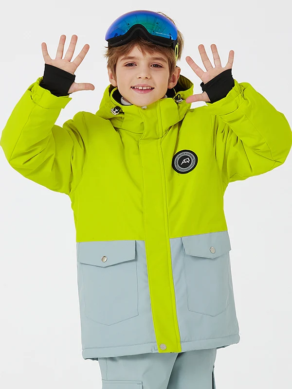 Kid's Unisex Mountain Explorer Waterproof Snow Jacket
