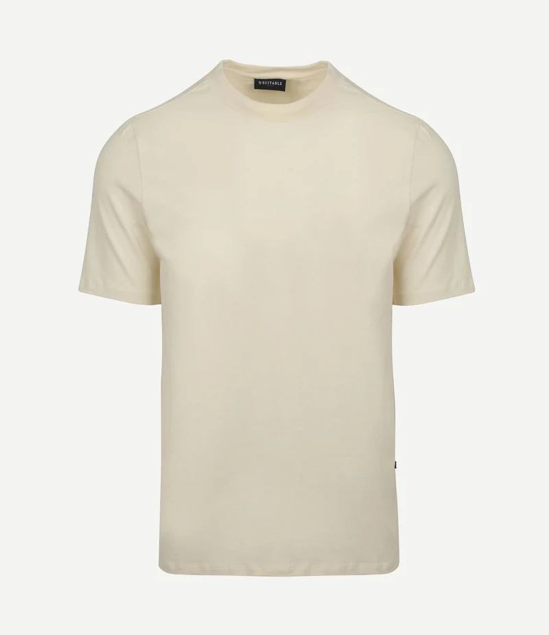 Respect t-shirt hi ecru