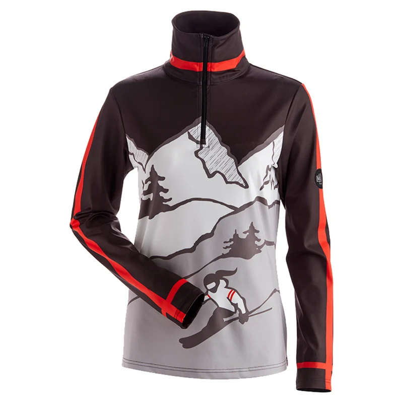 NILS Snowbird T Neck 1/4 Zip Women's Top