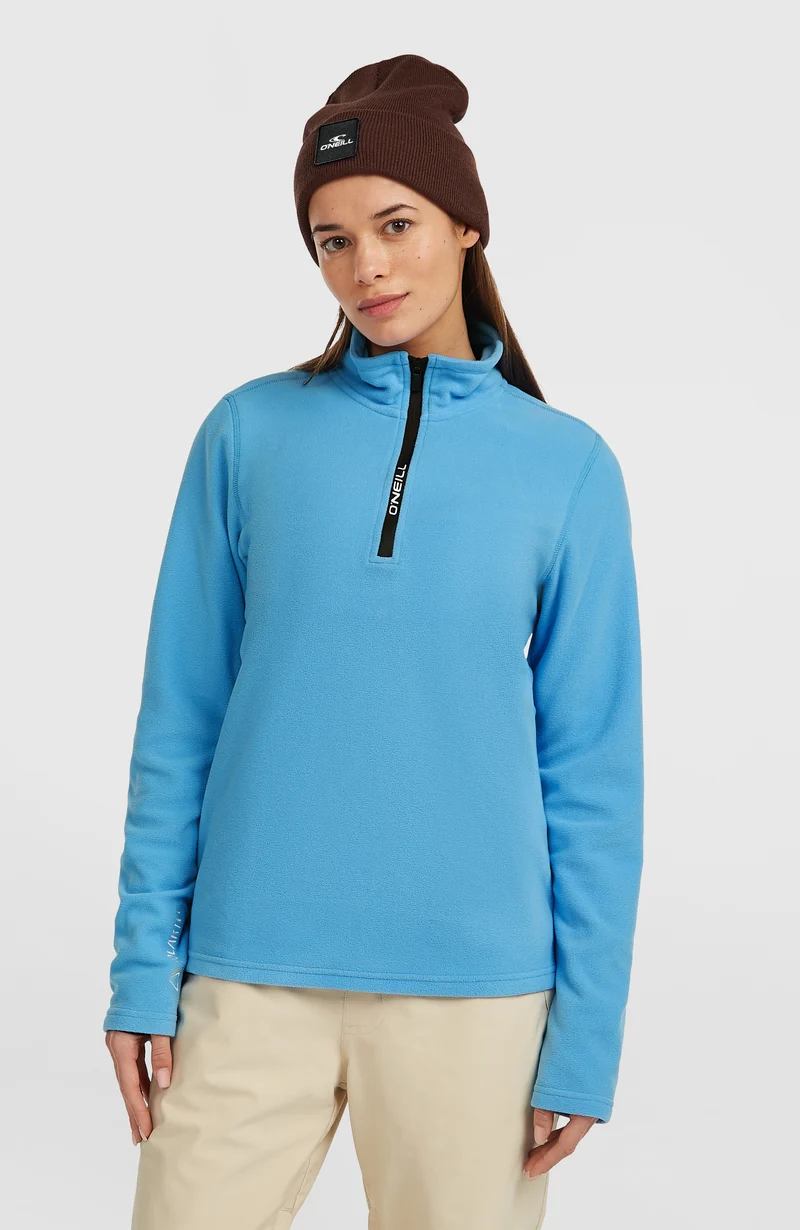 FWC'Cruz Jack's Polartec® fleecetrui met halve rits | Blue Poppy