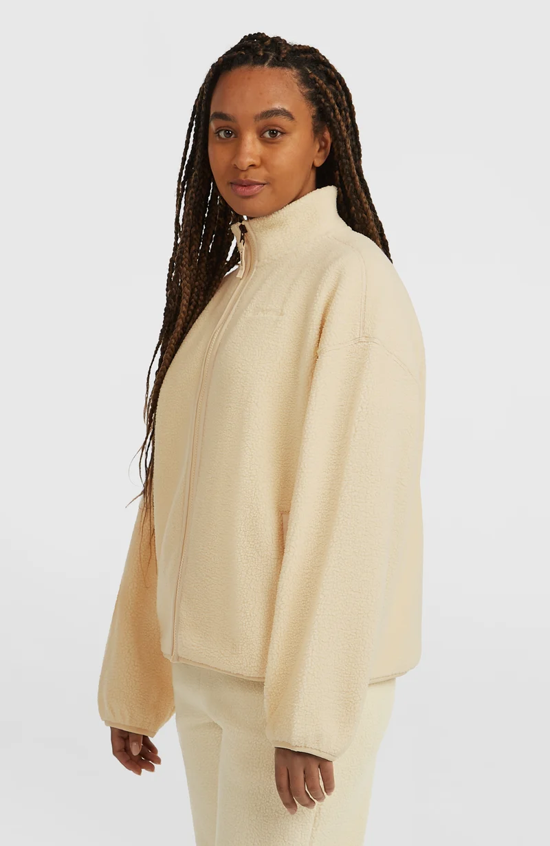 Must-Have High-Pile fleecevest met volledige rits | Macaron
