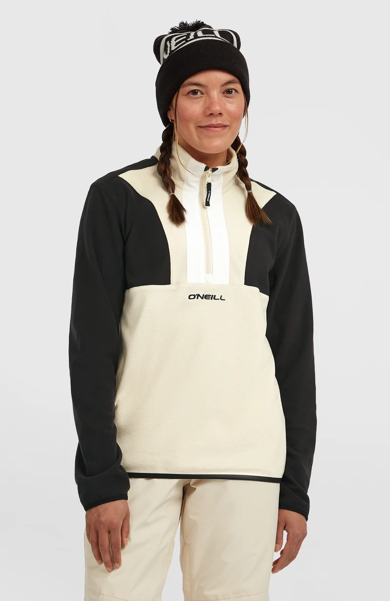 FWC'Cruz Triple Polartec® fleecetrui met halve rits | Black Out Colour Block