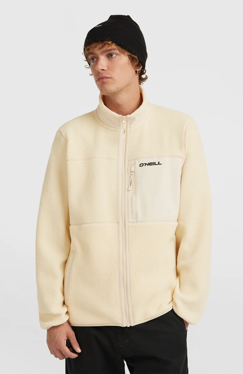 Must-Have High-Pile fleecevest met volledige rits | Macaron