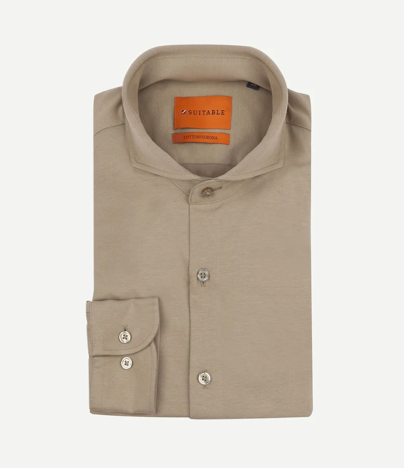 Sorona overhemd beige