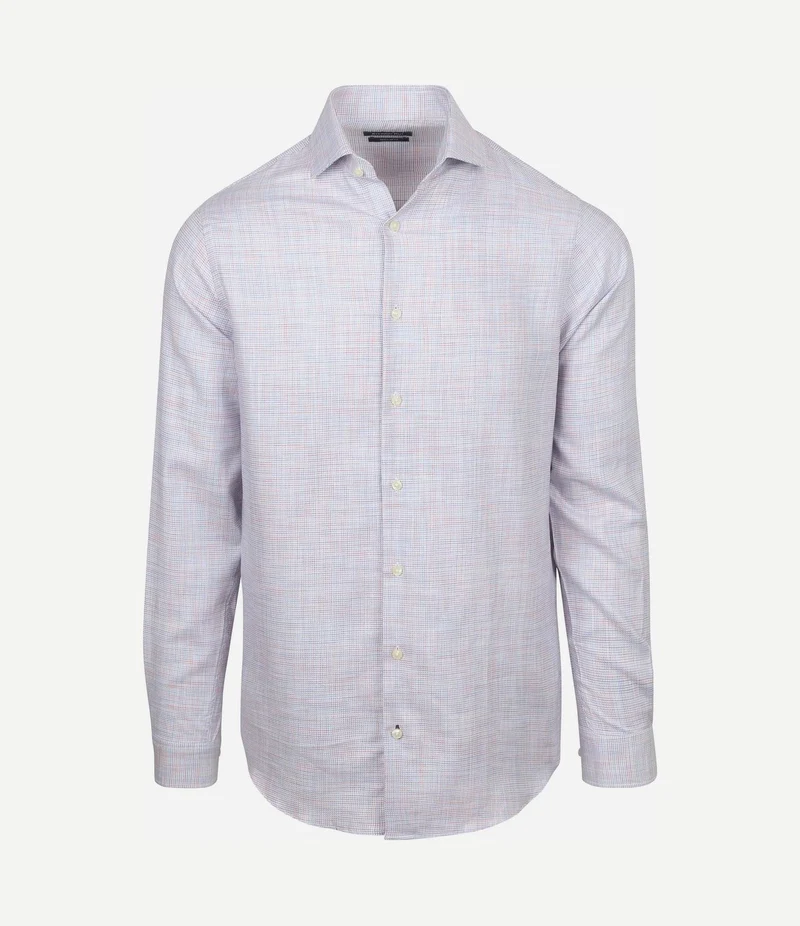 Overhemd faux ruit multicolour