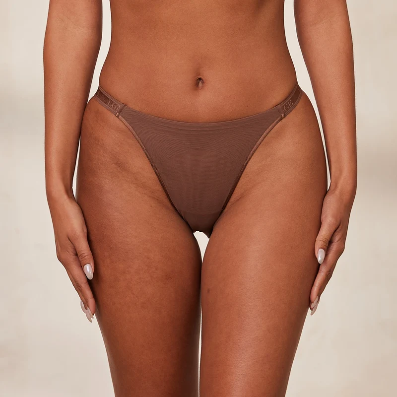 Smooth Mesh Slip - Kastanjekleurig