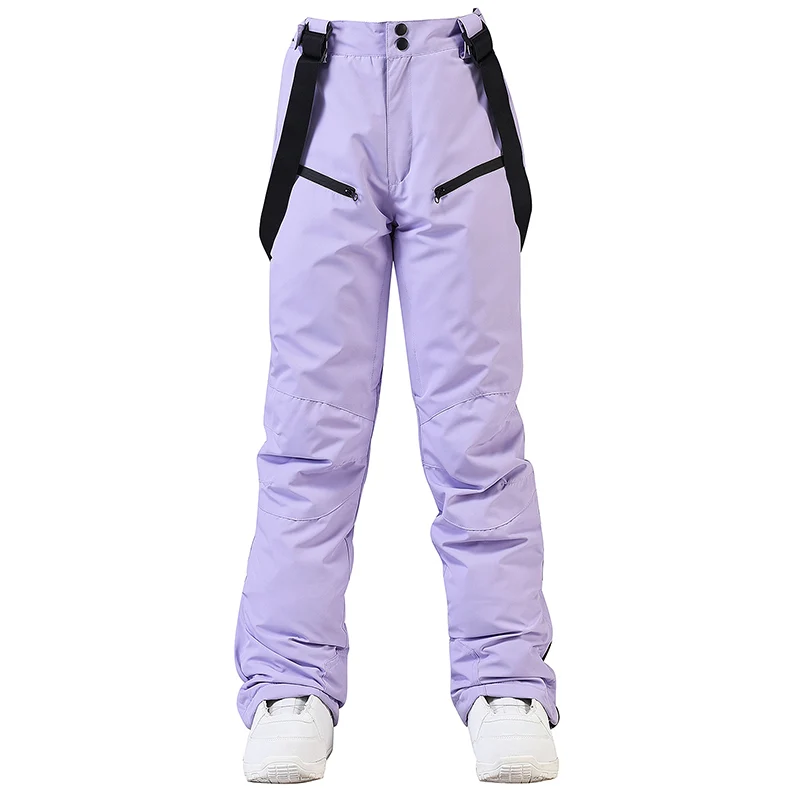Women's Insulated Ice Queen Winter Snow Pants Ski Bibs