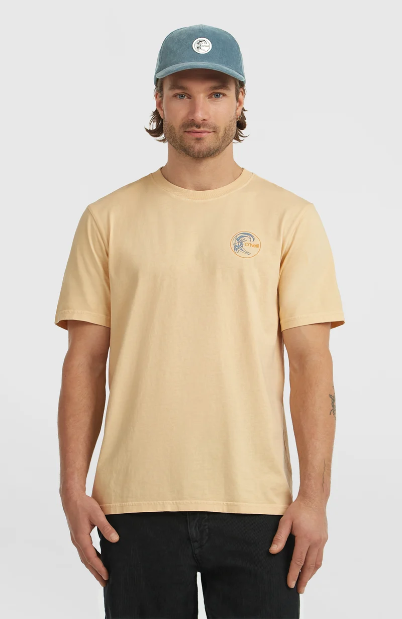 O'Riginals Retro Back-Print T-shirt | Macaron
