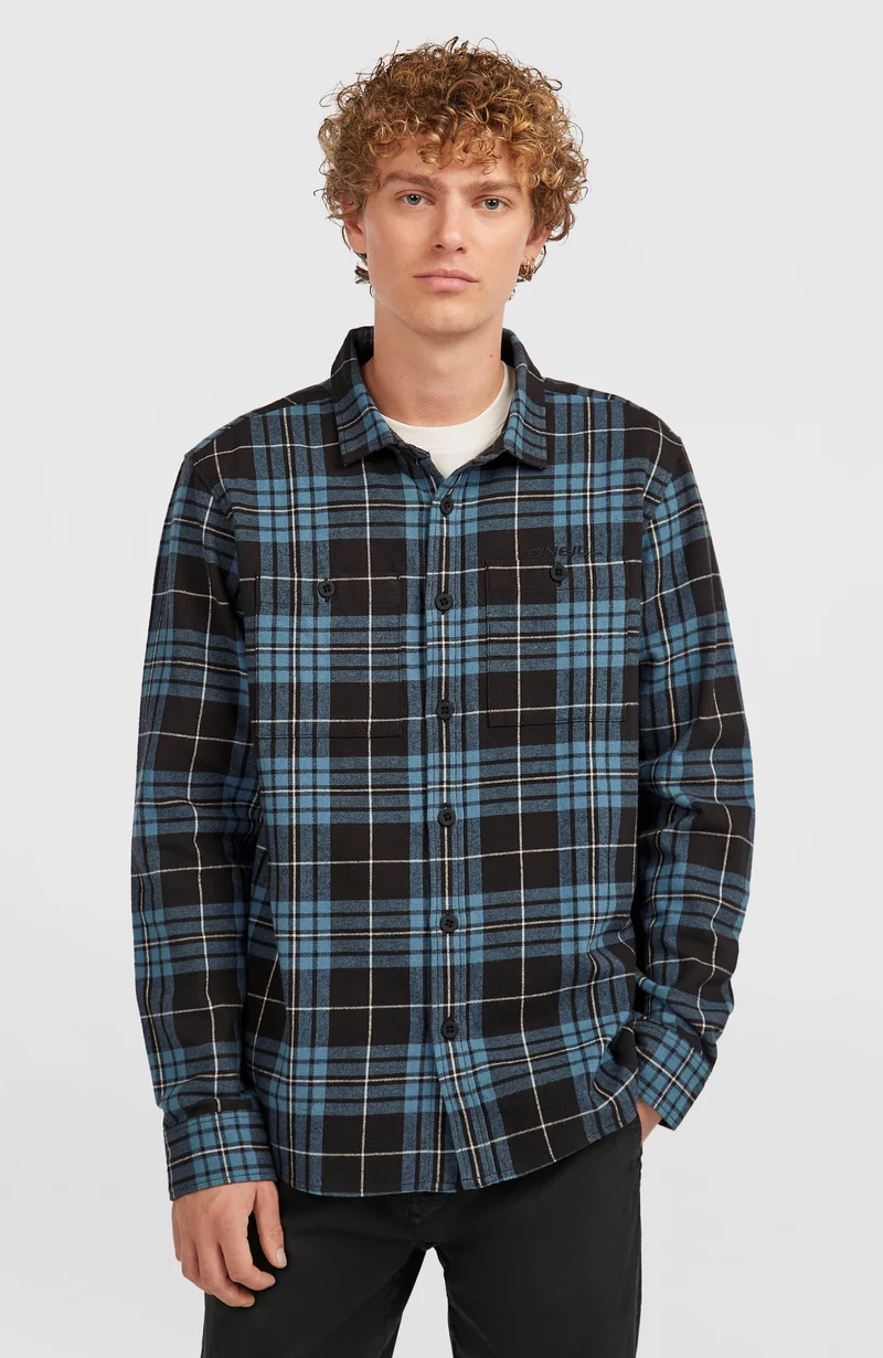 Must-Have flanellen overhemd | Blue Flannel Check
